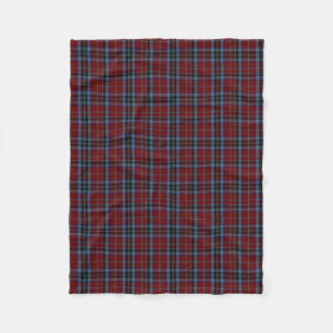 Polaire Couverture d'ouatine de plaid de tartan de clan de