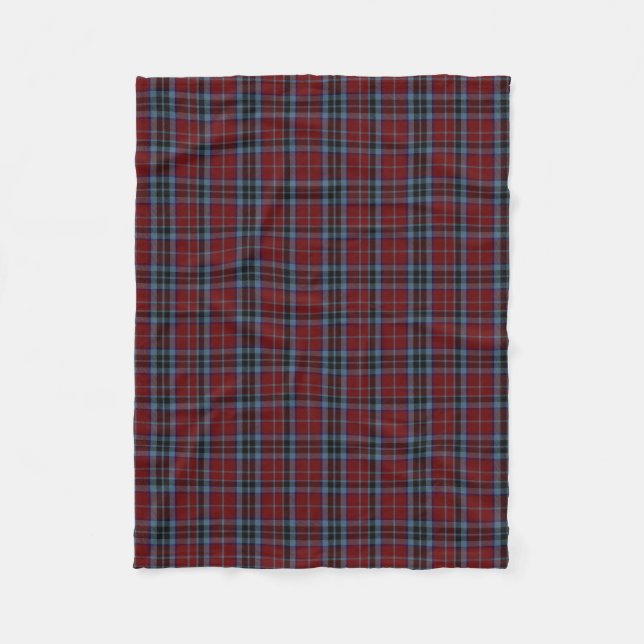 Polaire Couverture d'ouatine de plaid de tartan de clan de (Devant)