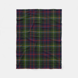 Polaire Couverture d'ouatine de plaid de tartan de clan de