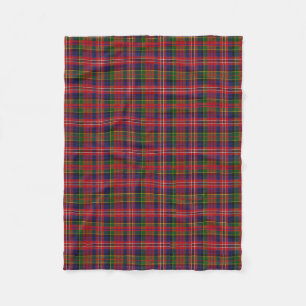 Polaire Couverture d'ouatine de plaid de tartan de clan de