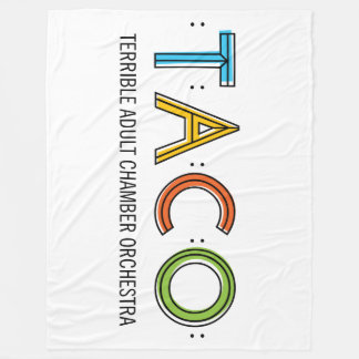 Polaire Couverture d'ouatine de TACO, 60" x80 "
