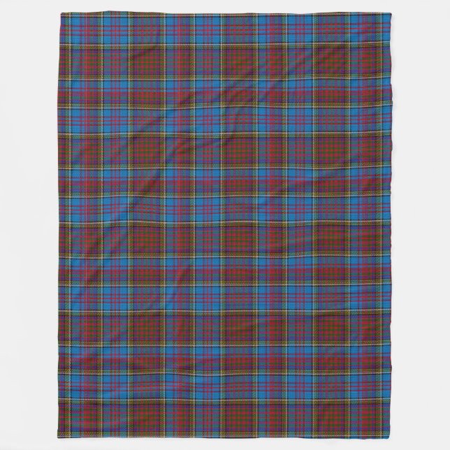 Polaire Couverture d'ouatine de tartan d'Anderson (Devant)