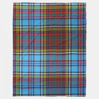Polaire Couverture d'ouatine de tartan d'Anderson