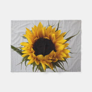 Polaire Couverture d'ouatine de tournesol
