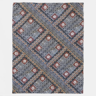 Polaire Couverture d'ouatine d'impression de tissu de Tapa