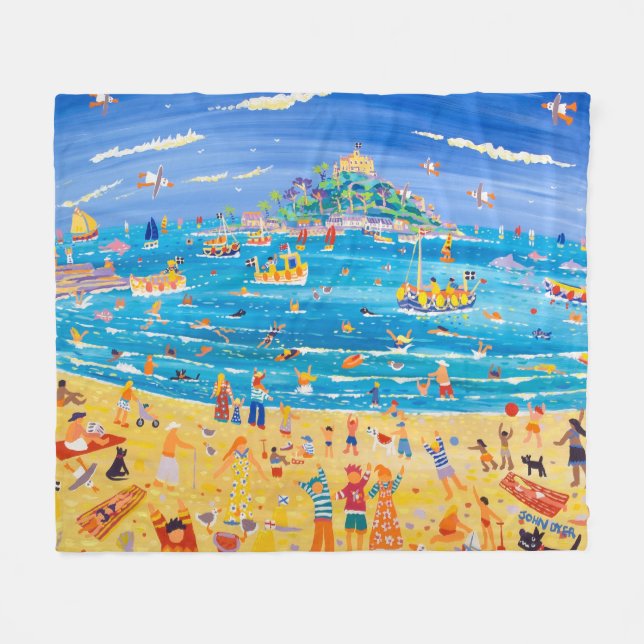 Polaire Couverture d'ouatine du bâti de St Michael par le (Devant (Horizontal))