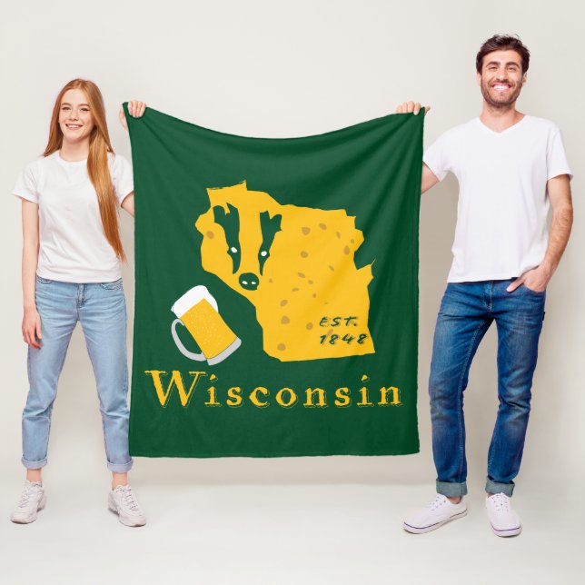Polaire Couverture d'ouatine du Wisconsin (En situation)