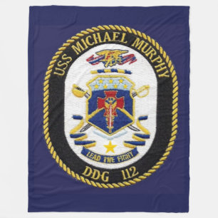 POLAIRE COUVERTURE D'OUATINE D'USS MICHAEL MURPHY