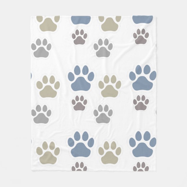 Polaire Couverture Douce et Confortable pour Chien (Devant)