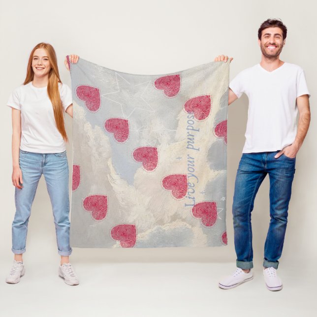 Polaire Couverture Douillette d'Amour (En situation)
