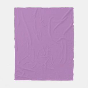 Polaire Couverture Douillette en Laine Violette Jeté Minim