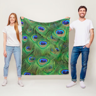 Polaire Couverture Douillette, Photo de Plumes de Paon Mag