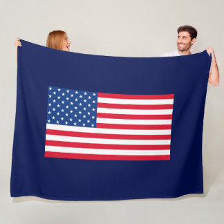 Polaire Couverture Drapeau Américain