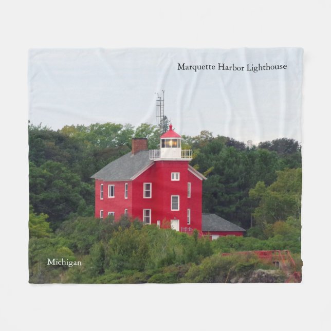 Polaire Couverture du phare de Marquette Harbour (Devant (Horizontal))