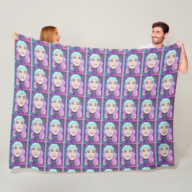 Polaire Couverture en Fab-U-Las Fleece de Zer0, toutes tai (En situation)