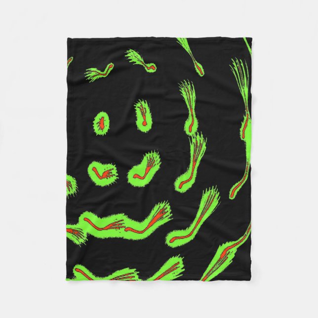 Polaire Couverture en fleece Neon Cometflare (Devant)