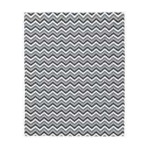 Couverture en laine avec chevron de couleur person