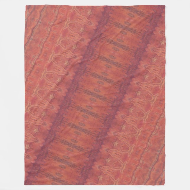 Polaire Couverture en laine Burnt Orange II (Devant)