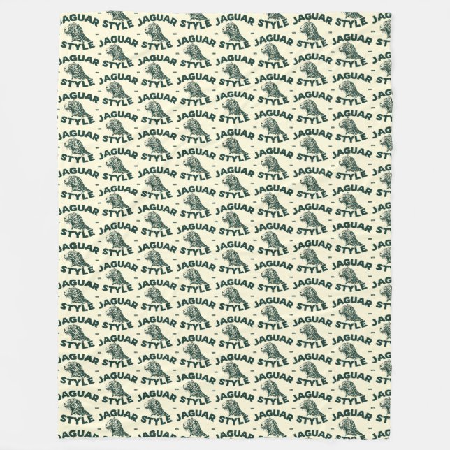 Polaire Couverture en laine Jaguar (Devant)