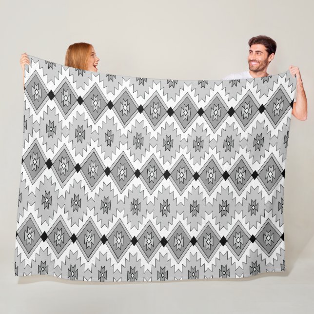 Polaire Couverture en laine Native American (En situation)