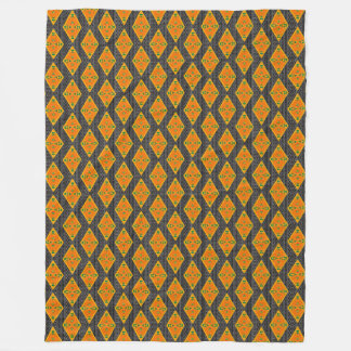 Polaire Couverture en laiton Kente Mudcloth Diamonds
