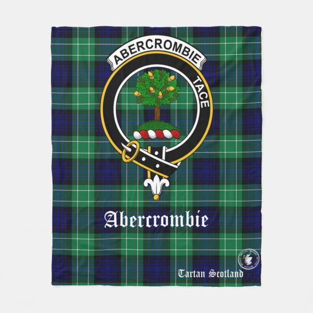 Polaire Couverture en molleton Abercrombie Clan Tartan Éco (Devant)