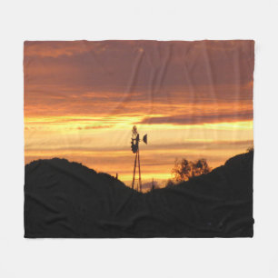 Polaire Couverture en molleton Arizona Sunset