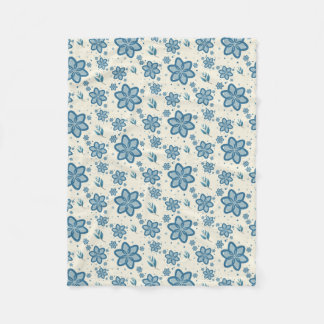 Polaire Couverture en molleton bleu poussiéreux chic Jasmi