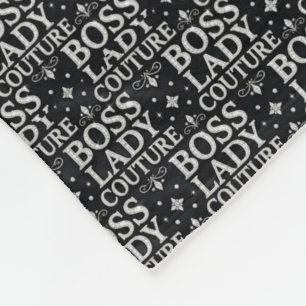 Polaire Couverture en molleton Boss Lady Couture