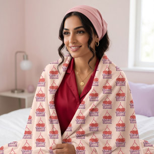 Polaire Couverture en molleton Cherry Bloom