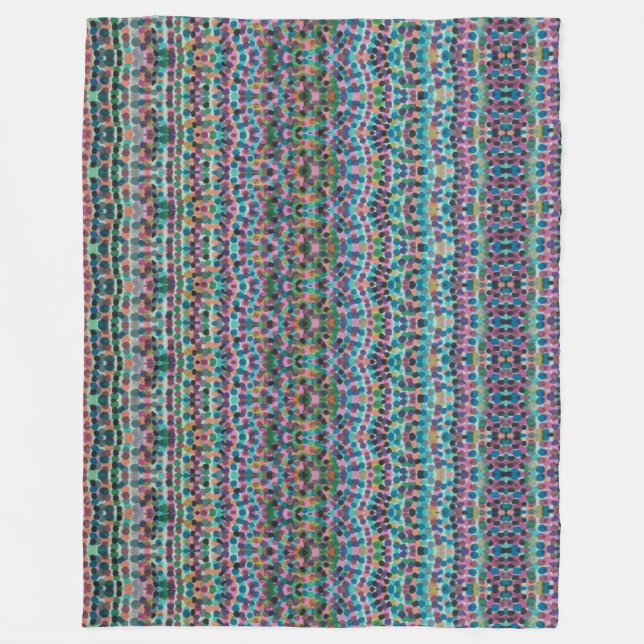 Polaire Couverture en molleton Confetti Mosaic II (Devant)