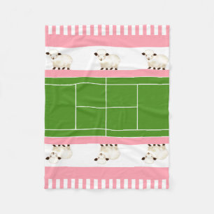 Polaire Couverture en molleton de tennis pour bébé