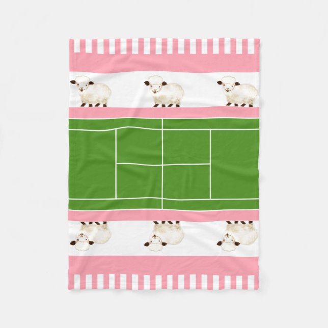Polaire Couverture en molleton de tennis pour bébé (Devant)