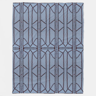 Polaire Couverture en molleton Geometric Fusion