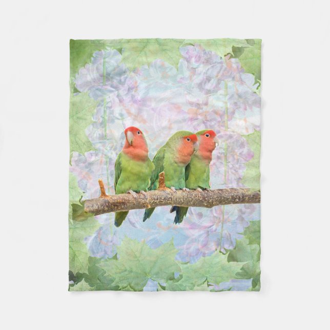 Polaire Couverture en molleton Peach Delight (Devant)