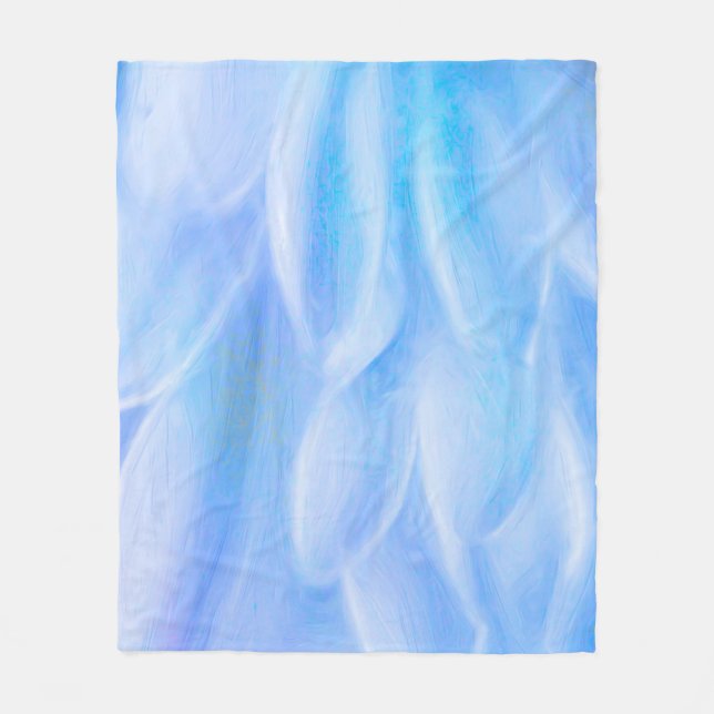 Polaire Couverture en molleton Petals, 127x152cm (Devant)