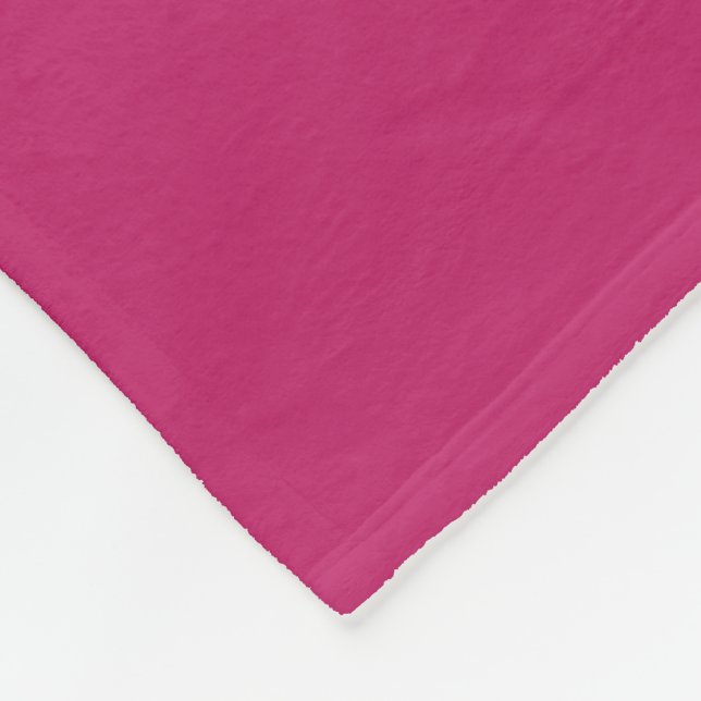 Polaire Couverture en molleton rose brûlé (Coin)