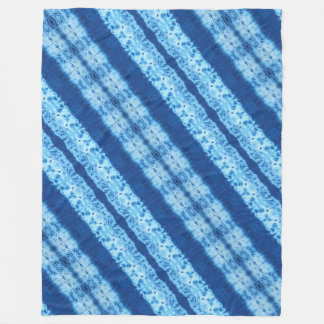 Polaire Couverture en molleton Shibori entrelacé