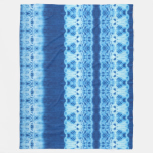 Polaire Couverture en molleton Shibori Interlace II