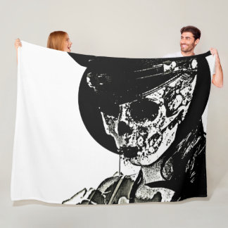 Polaire Couverture en molleton Skull Girl