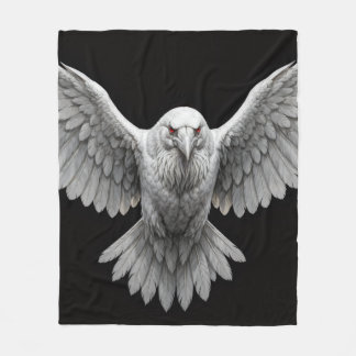 Polaire Couverture en peluche Albino Raven 50x60 — Gothiqu