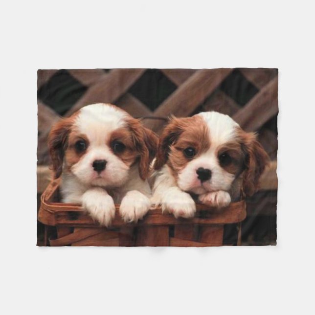 Polaire Couverture en polaire/Chiots (Devant (Horizontal))
