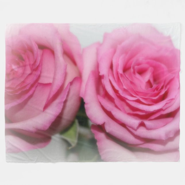 Polaire Couverture en polaire/Rose (Devant (Horizontal))