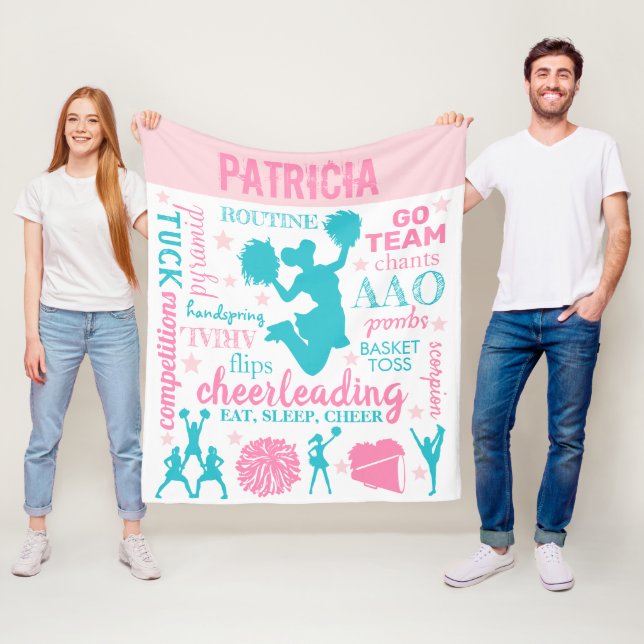 Polaire Couverture en Pom-pom girl (En situation)