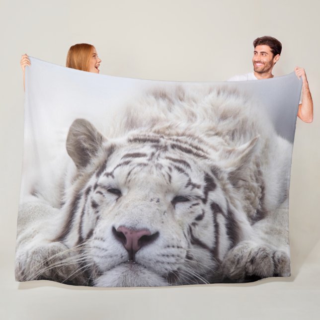 Polaire Couverture en Tiger Fleece (En situation)