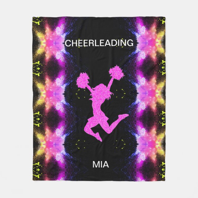 Polaire Couverture en toison CHEERLEADING. (Devant)