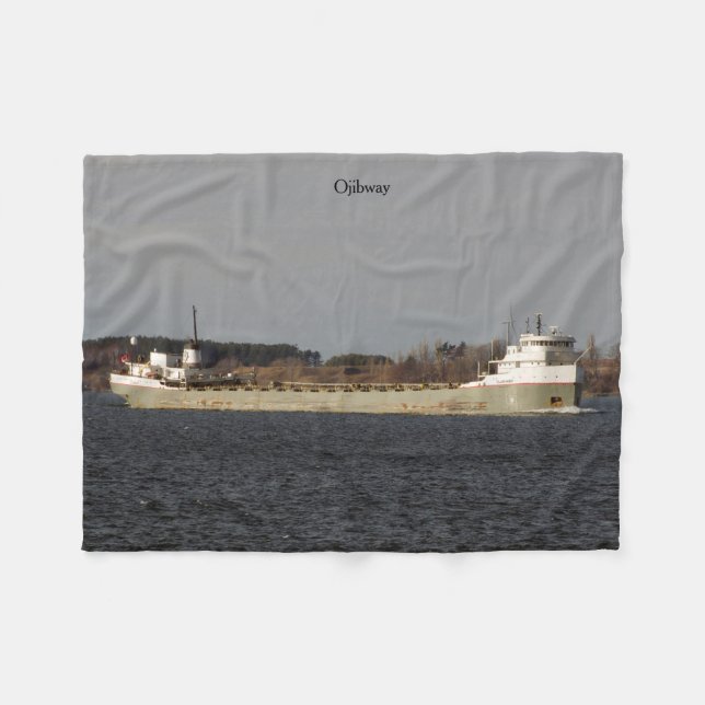 Polaire Couverture en toison ojibway (Devant (Horizontal))