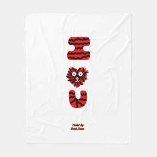 Polaire Couverture en U Fuzzy