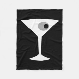 Polaire Couverture en verre Noir d'ouatine de Martini de