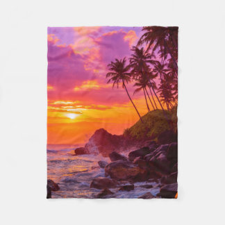 Polaire Couverture faite sur commande d'ouatine
